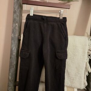 Jumping Beans Black Cargo Sweatpants